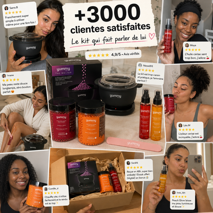 ☀️ SUMMER GLOW KIT™ | Kit Épilation Sans Bande Complet