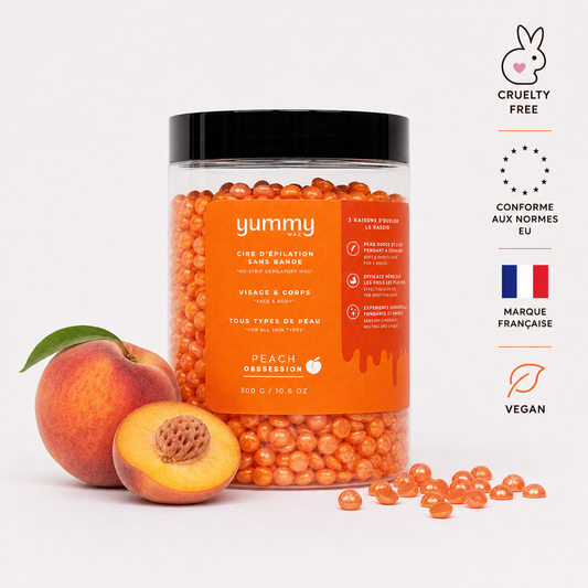 Cire Sans Bande Peach Obsession™ 300g | YummyWax