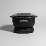 Produit "TheMelter" chauffe-cire en silicone anti-adhésif de la marque YummyWax. Ce produit permet de faire fondre la cire d'épilation pour s'épiler à domicile en tant que débutante ou expert, pour tous types de peau y compris les peaux les plus sensibles. 